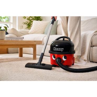 Numatic Henry HVR180 - Pölynimuri Punainen - 9 L Tilavuus 620 W Teho Hiljainen 64 dB
