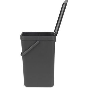 Brabantia - Roskakori Sort&Go 16L - Vihreä - Biojäte - Muovi - Kahva