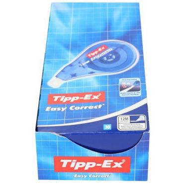 Tipp-Ex - Korjausrooli Easy Correct - 12 m nauha - 4.2 mm leveys - Kierrätettävä pakkaus