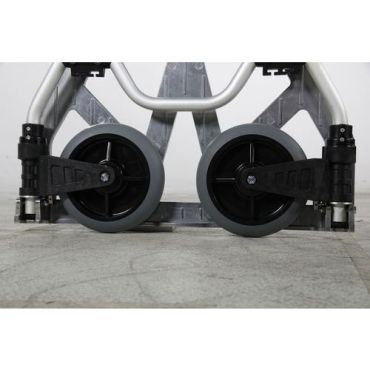 Alumiinikärry H003 - Nokkakärryt 200 kg - Kokoontaitettava umpikumi-pyörät kevyt 10.7 kg