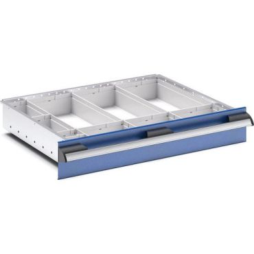 Bott - Säilytyslaatikko Cubio EKK-65100 - 10 lokeroa vaaleanharmaa 650x525x100 mm