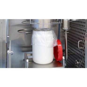 Curtec - Erityisen suurisuinen tynnyri 39 L - Valkoinen/punainen - Pinottava UN-hyväksytty HACCP-yhteensopiva