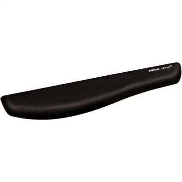 Fellowes - Ergonominen rannetuki näppäimistölle pluschtouch - musta
