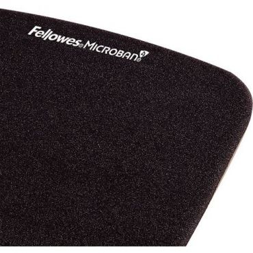 Fellowes - Plushtouch -ergonominen hiirimatto rannetuella musta