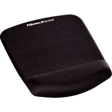 Fellowes - Plushtouch -ergonominen hiirimatto rannetuella musta