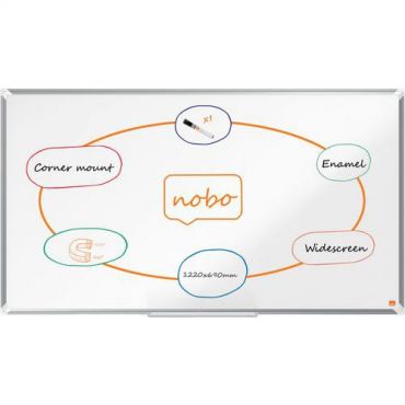 Nobo - Premium plus emaloitu widescreen-whiteboard 122x69 cm