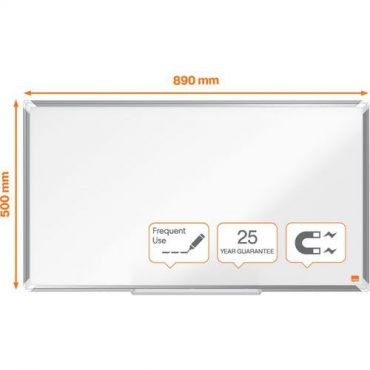 Nobo - Premium plus emaloitu widescreen-whiteboard 89x50 cm