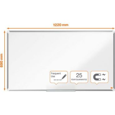 Nobo - Premium plus emaloitu widescreen-whiteboard 122x69 cm