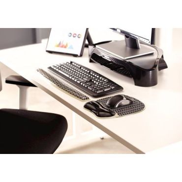Fellowes - Ergonominen näppäimistön geelirannetuki - chevron