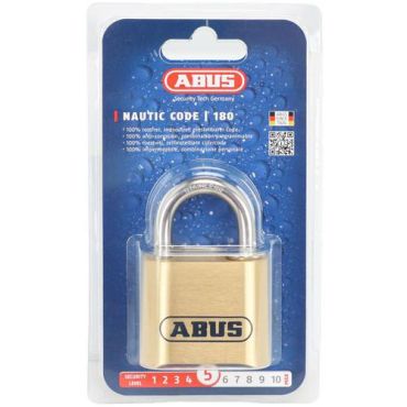 Abus - Riippulukko koodi 180IB - 8mm kaari 50mm pituus 25mm aukko - Suojausluokka 5