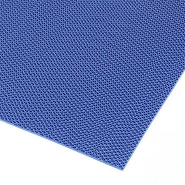 Notrax - Liukumaton matto märkätiloihin Gripwalker Lite - 122 x 1220 cm sininen - PVC 5.3 mm paksu 20 % kierrätetty
