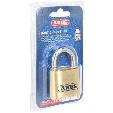Abus - Riippulukko koodi 180IB - 8mm kaari 50mm pituus 25mm aukko - Suojausluokka 5
