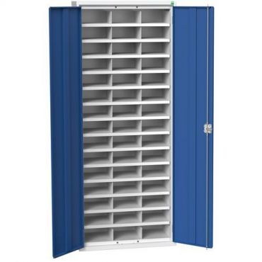 Bott - Vahva kaappi lokerikoilla 800x350x2000 mm 45 lokeroa