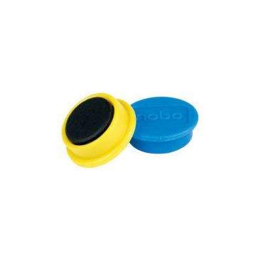 Nobo - Valkotaulumagneetti 20 mm monivärinen 250 g 10 kpl