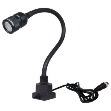 Sunnex - Työpistevalaisin Tellus LED - 50 cm IP65 12-24V 300 lm 4000K säädettävä varsi