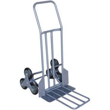 Manutan Expert - Porraskärry 250 kg - Teräs Kumi-pyörät - Ergonominen 10v takuu