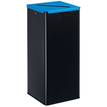 Manutan Expert - Kierrätysastia paperille 40 L - Harmaa/Sininen - Teräs - 59.2 cm korkea