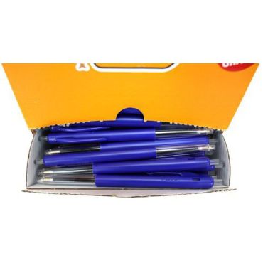BIC - Kuulakärkikynä M10 sininen - Medium kärki 100 kpl näkyvä mustetaso