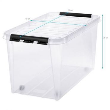Smartstore - Säilytyslaatikko smartstore classic 70 l pyörillä 4 kpl