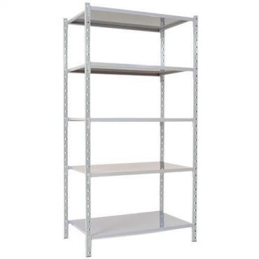 Manorga - Perusosa 50 cm harmaa pylväs varastohylly combi-flip steel