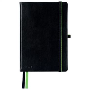 Leitz - Muistikirja complete a5 viivoitettu 96 g/80 arkkia musta