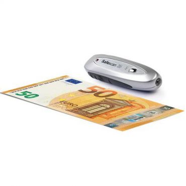 Safescan - Kannettava s35-setelitunnistin 90 x 30 x 25 mm harmaa