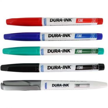 Markal - Dura-ink ‐huopakynä vedenkestävä kärki1,5 mm musta