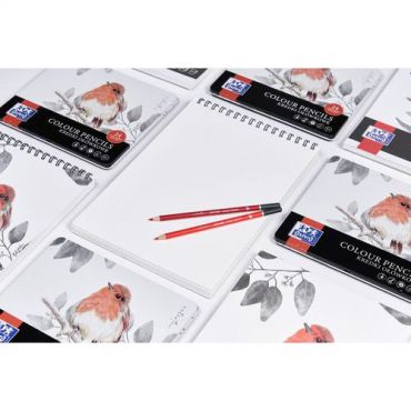 Oxford - Piirustuslehtiö piirustus oxford art nidottu a4 25 sivua 200g