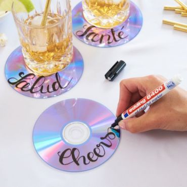 Edding - Cd/dvd-kynä edding kestotussi