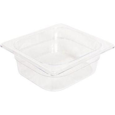 Rubbermaid - Ruoka-astia Gastronorm 1/6 - 1,1 L - Polykarbonaatti Läpinäkyvä