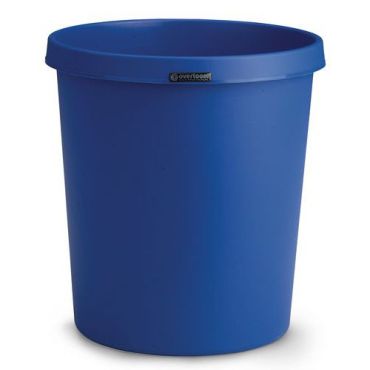 Vepabins - Roskakori Tough 30 L sininen - Muovi Pyöreä 41 cm korkea - Kestävä ja tilava