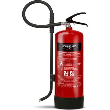 Housegard - Pfas-vapaa rasvapalosammutin 6 litraa punainen