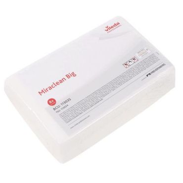 Vileda - Iso MiraClean-sieni - Valkoinen - 12x7.5x3.8 cm - Tehokas puhdistus