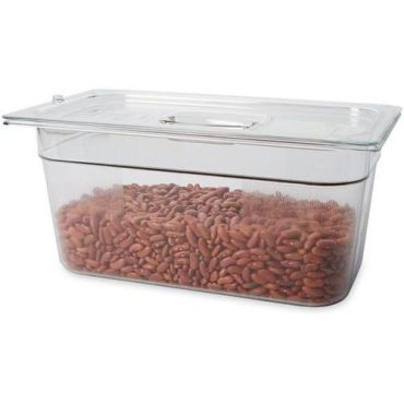 Rubbermaid - Kansi Gastronorm 1/3 -säiliölle reiällä - Polykarbonaatti - GN 1/3
