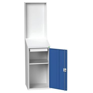 Bott - Tiedotuspiste täysi paneeli - L:525xS:550xK:2000 mm - RAL 7035 - Toimitetaan asennettuna