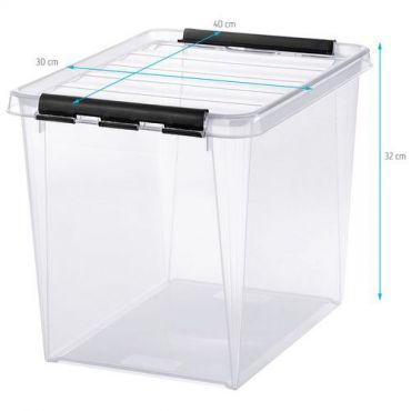 Smartstore - Säilytyslaatikko smartstore classic 25 l läpinäkyvä 6 kpl