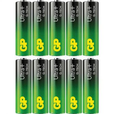 Gp - Akku ultra plus alkaline aa/lr6 10 kpl