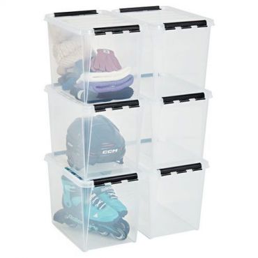 Smartstore - Säilytyslaatikko smartstore classic 25 l läpinäkyvä 6 kpl