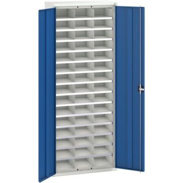 Bott - Vahva kaappi lokerikoilla 800x350x2000 mm 45 lokeroa