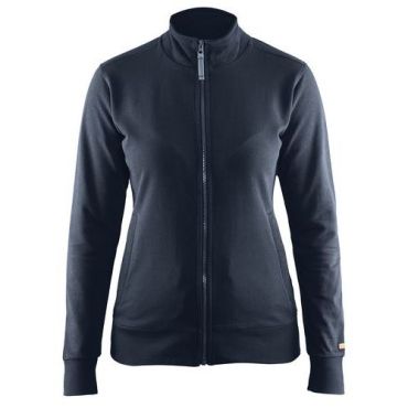Blaklader - Naisten college vetoketjulla - Tumma Mariininsininen - XL - 100 % puuvillaa - 320 g/m²