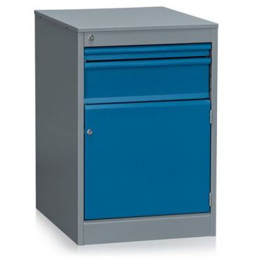 Wfi - Lattialaatikosto 535x670mm 2 laatikooa ja ovi että työpötyä work