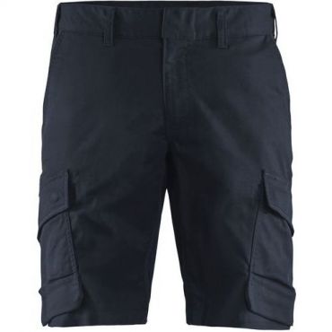 Blaklader - Shortsit stretch tumma mariininsininen/musta c56