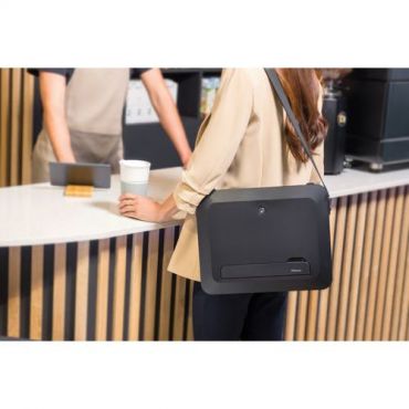 Fellowes - Ergonominen säilytyslaatikko veryta musta - fellowes
