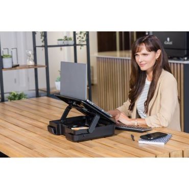 Fellowes - Ergonominen säilytyslaatikko veryta musta - fellowes