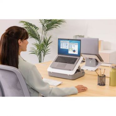 Fellowes - Ergonominen säilytyslaatikko veryta valkoinen - fellowes