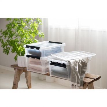 Smartstore - Muovilaatikko smart 3 21 l läpinäkyvä 7 kpl 500x390x180