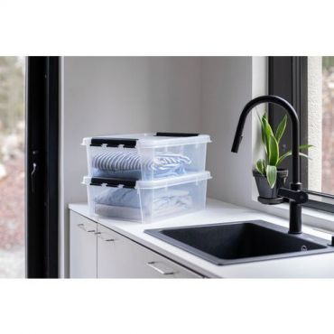 Smartstore - Muovilaatikko smart 3 21 l läpinäkyvä 7 kpl 500x390x180