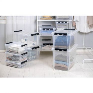 Smartstore - Säilytyslaatikko smartstore classic 46 l läpinäkyvä 5 kpl