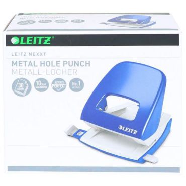 Leitz Rei'itin 5008 - Sininen 2 reikää 30 arkkia 100 % kierrätettyä metallia