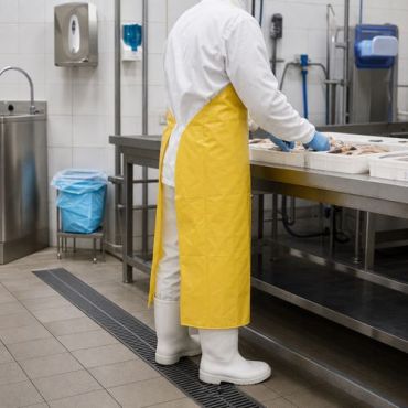 Tychem Dupont - Suojaesiliina Tychem 2000 C - Keltainen - EN 14126 - Korkeatiheyksinen polyeteeni